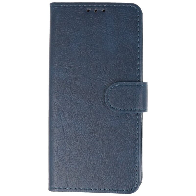 Bookstyle Wallet Cases Hoesje voor iPhone 16e Navy