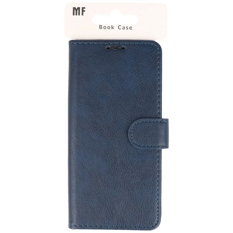 Bookstyle Wallet Cases Hoesje voor iPhone 16e Navy