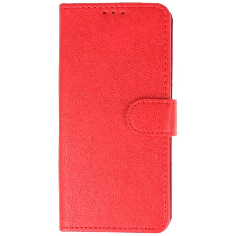 Bookstyle Wallet Cases Hoesje voor iPhone 16e Rood