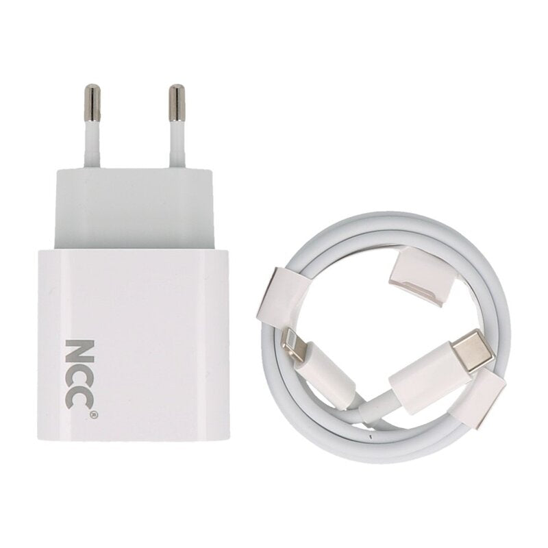 NCC Charger Set C121 Type-C to Lightning 20W Wit
