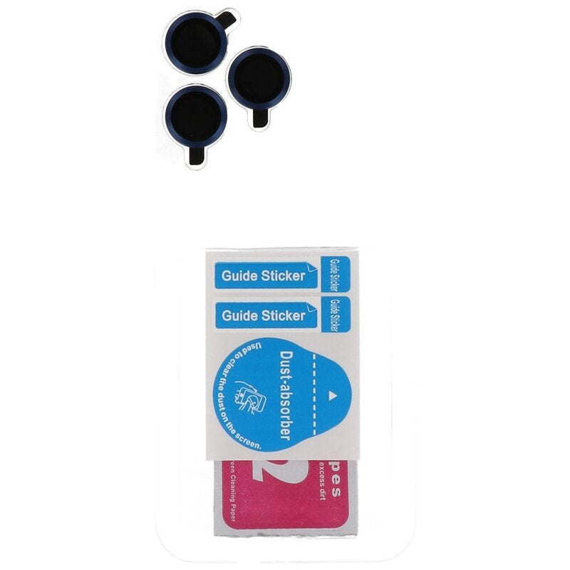 Magsafe Mat Transparant - Camera Beschermer Case met Staande Functie voor iPhone 16 Pro Blauw