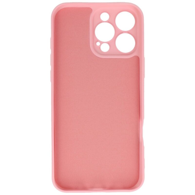 Fashion Color TPU Hoesje voor iPhone 16 Pro Roze