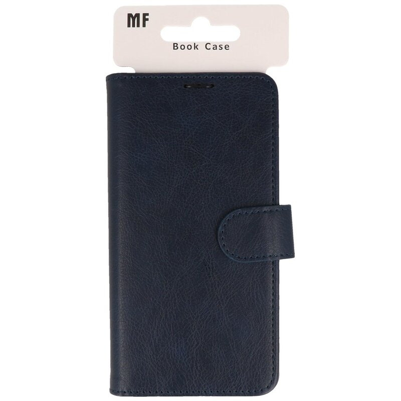 Bookstyle Wallet Cases Hoesje voor iPhone 16 Pro Navy