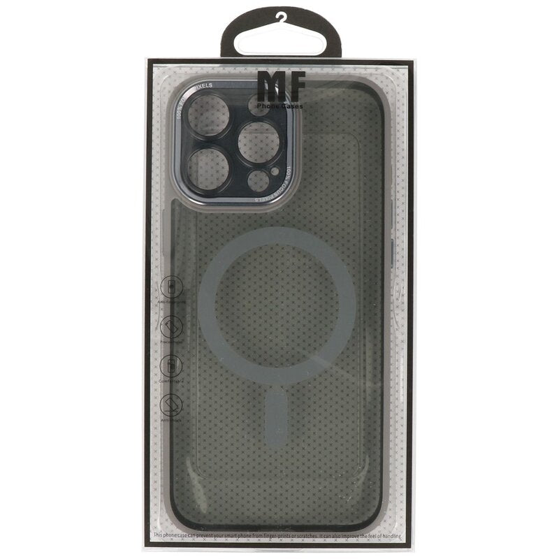 Magsafe Aluminium Camera Beschermer Hoesje voor iPhone 16 Pro Grijs