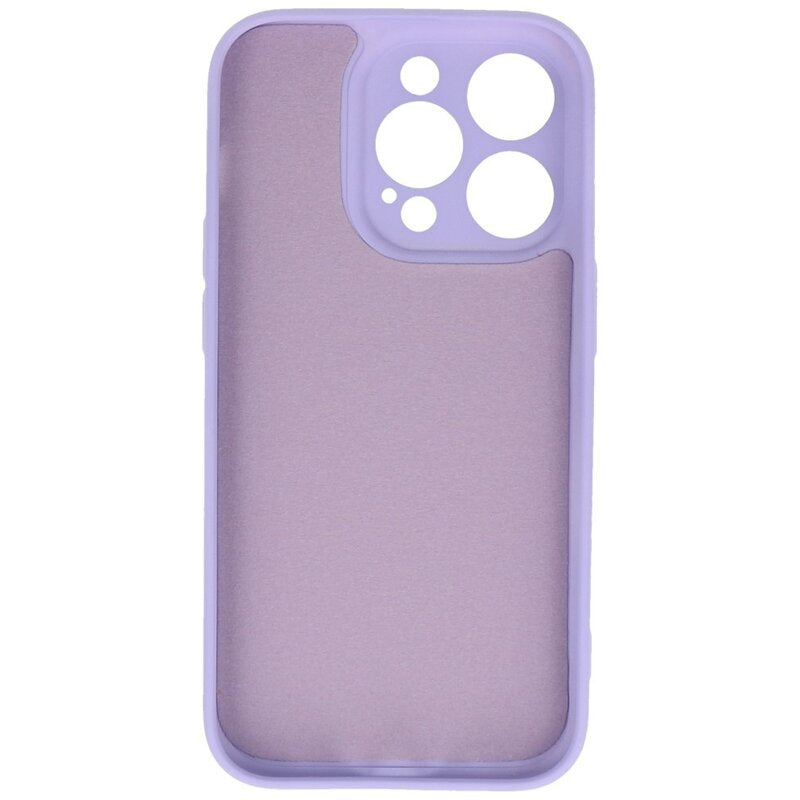 Fashion Color TPU Hoesje iPhone 14 Pro Paars