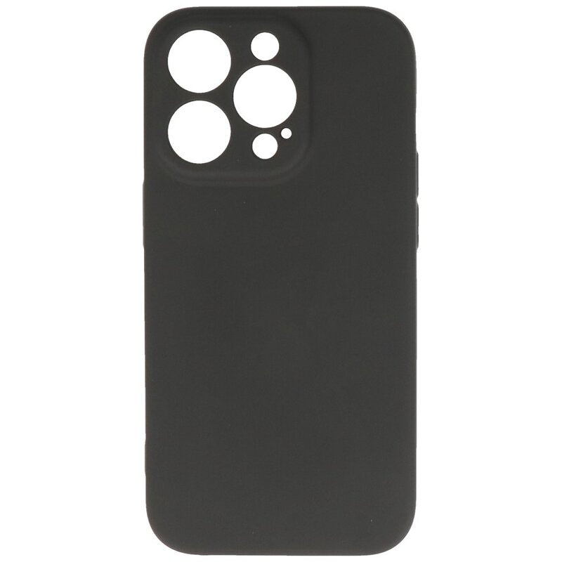 Fashion Color TPU Hoesje iPhone 14 Pro Zwart