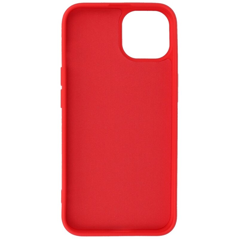Fashion Color TPU Hoesje iPhone 14 Plus Rood