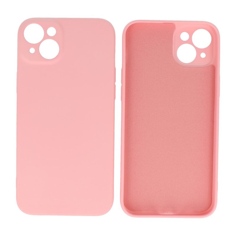 Fashion Color TPU Hoesje iPhone 14 Plus Roze