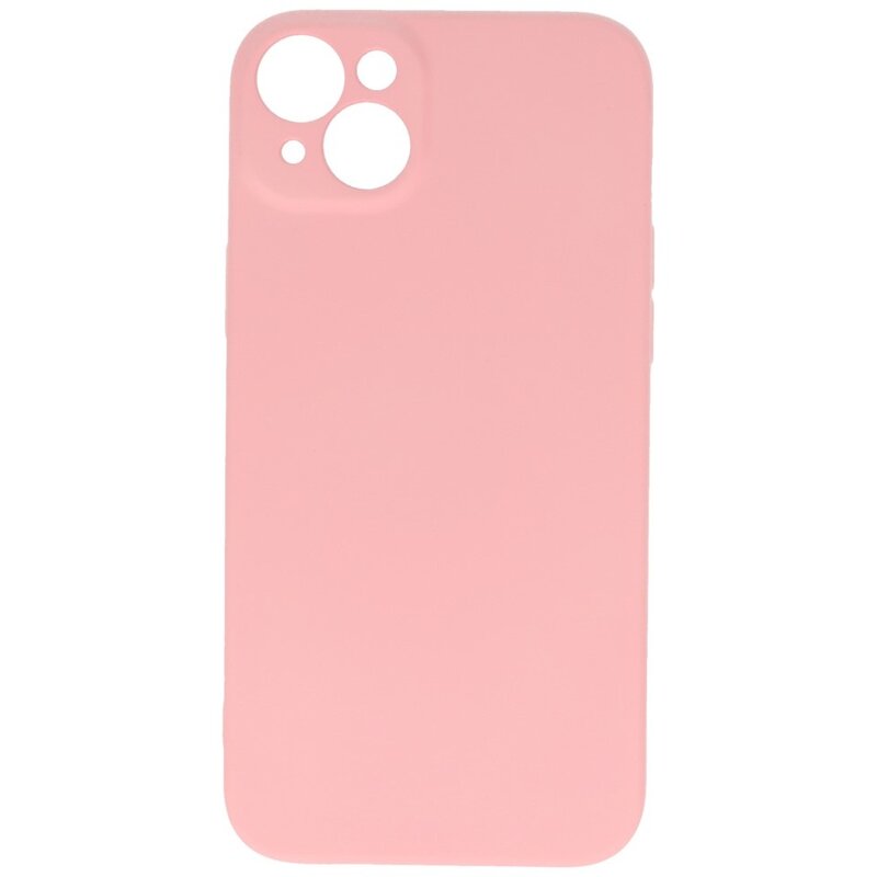 Fashion Color TPU Hoesje iPhone 14 Plus Roze