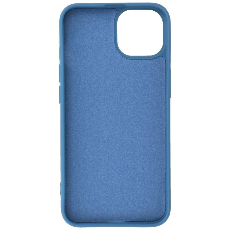 Fashion Color TPU Hoesje iPhone 14 Plus Navy