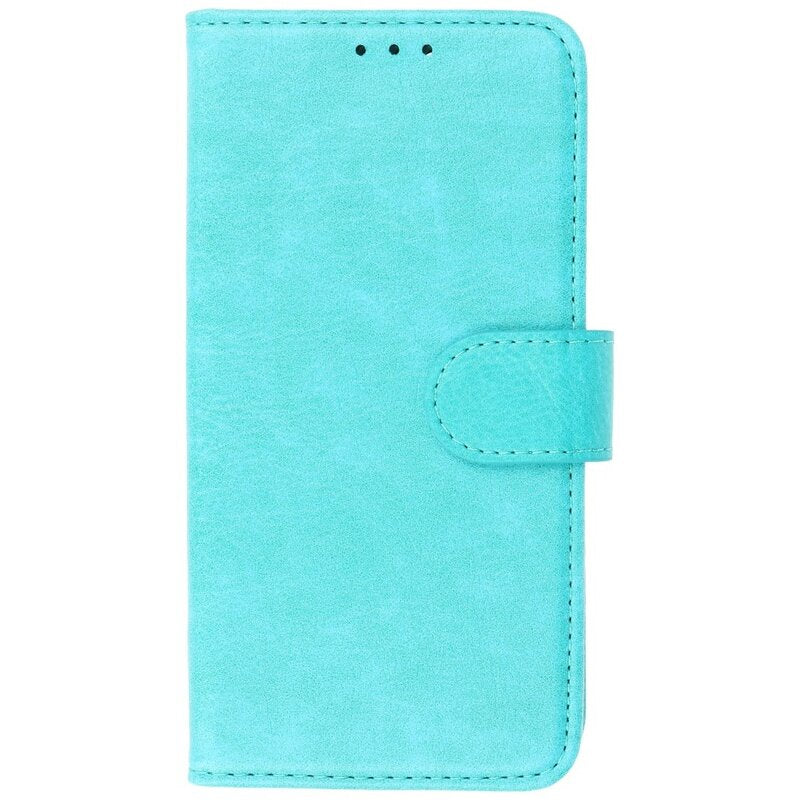 Bookstyle Wallet Cases Hoesje voor iPhone 14 Plus Groen