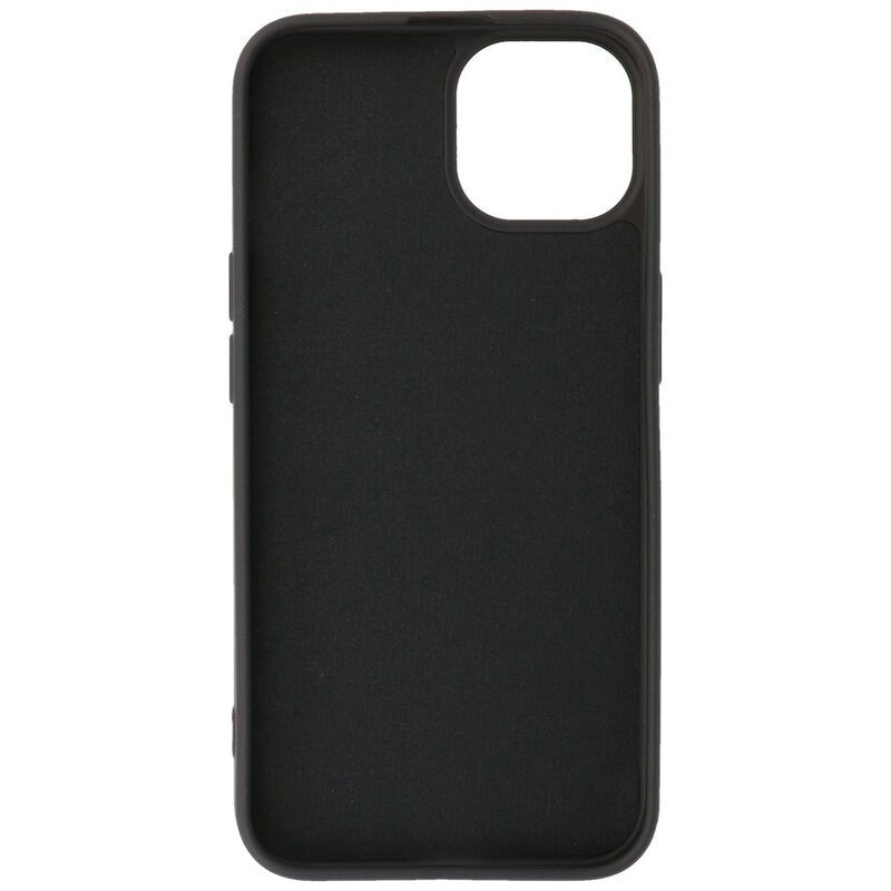 Fashion Color TPU Hoesje iPhone 14 Plus Zwart