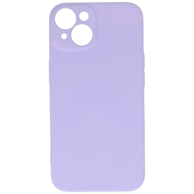 Fashion Color TPU Hoesje iPhone 14 Paars