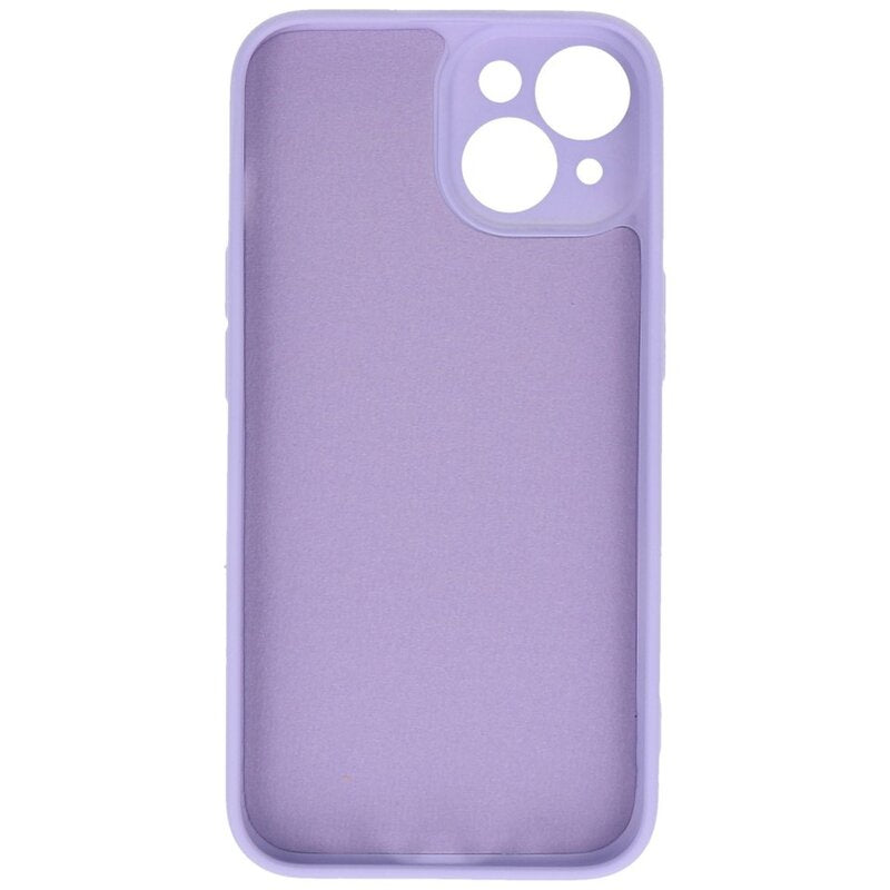 Fashion Color TPU Hoesje iPhone 14 Paars