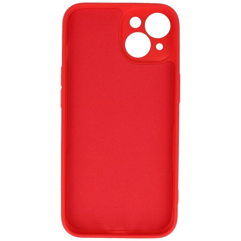 Fashion Color TPU Hoesje iPhone 14 Rood