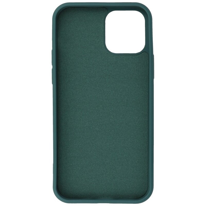 Fashion Color TPU Hoesje iPhone 13 Pro Max Donker Groen