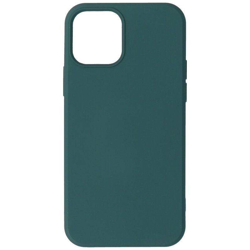 Fashion Color TPU Hoesje iPhone 13 Pro Max Donker Groen