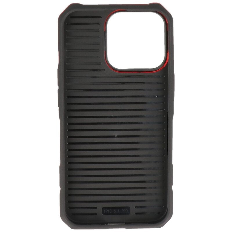 Magnetic Charging Case voor iPhone 13 Pro Rood