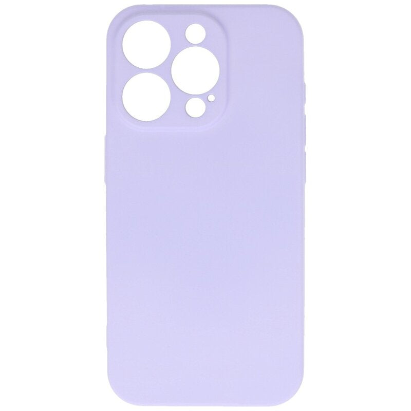 Fashion Color TPU Hoesje iPhone 13 Pro Paars