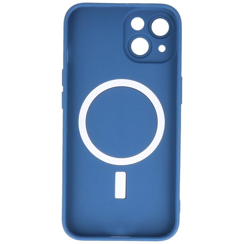 MagSafe Hoesje met Camera Beschermer voor iPhone 13 Navy