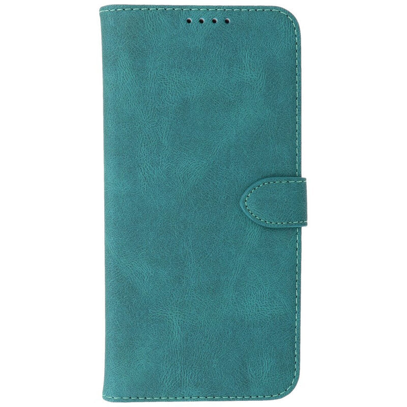 Wallet Cases Hoesje voor iPhone 13 Mini Donker Groen
