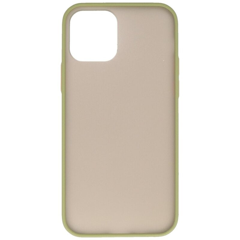 Kleurcombinatie Hard Case voor iPhone 12 Pro Max Groen