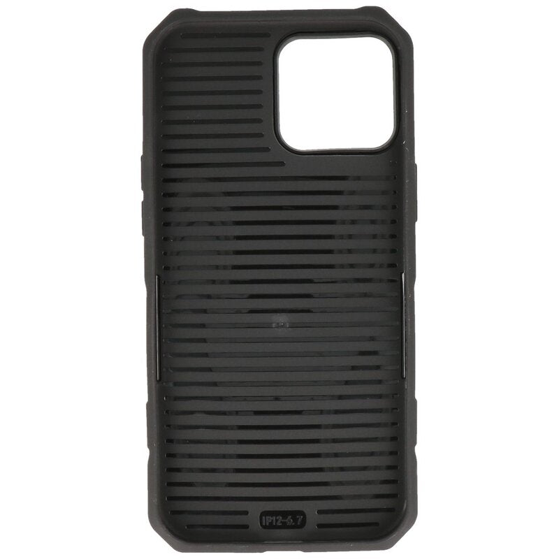 Magnetic Charging Case voor iPhone 12 Pro Max Zwart