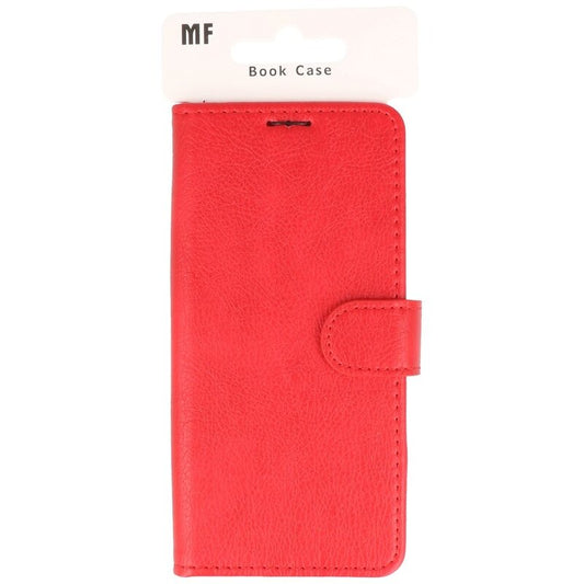 Bookstyle Wallet Cases Hoesje voor iPhone 16e Rood