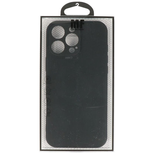Fashion Color TPU Hoesje voor iPhone 16 Pro Max Zwart