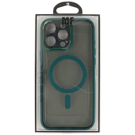 Magsafe Aluminium Camera Beschermer Hoesje voor iPhone 16 Pro Max Donker Groen