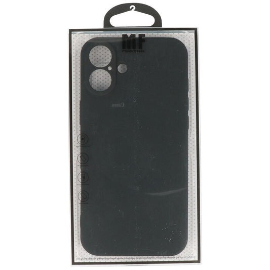 Fashion Color TPU Hoesje voor iPhone 16 Plus Zwart