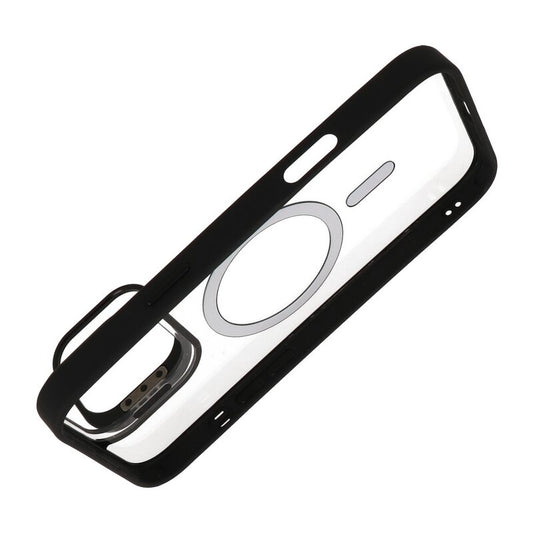 Magsafe Transparant - Camera Beschermer Case met Staande Functie voor iPhone 16 Plus Zwart