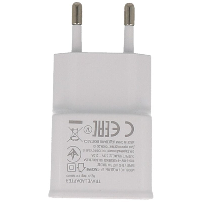 USB Universal Travel Charger 2.4 A Wit