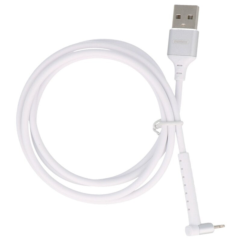REMAX USB Kabel met Staande Functie voor iPhone Wit