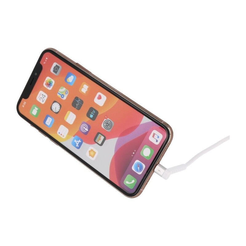 REMAX USB Kabel met Staande Functie voor iPhone Wit
