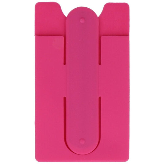 TPU Kaarthouder met Stand Functie Roze