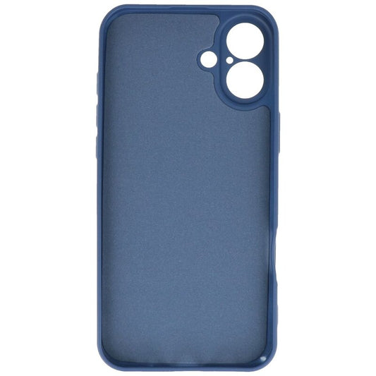 Fashion Color TPU Hoesje voor iPhone 16 Navy