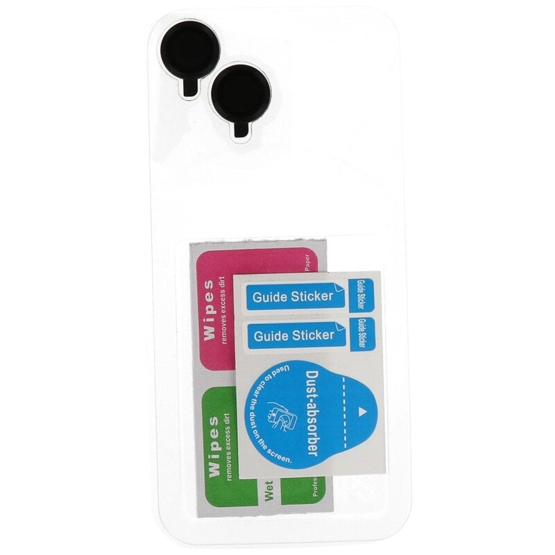 Magsafe Mat Transparant - Camera Beschermer Case met Staande Functie voor iPhone 16 Zwart