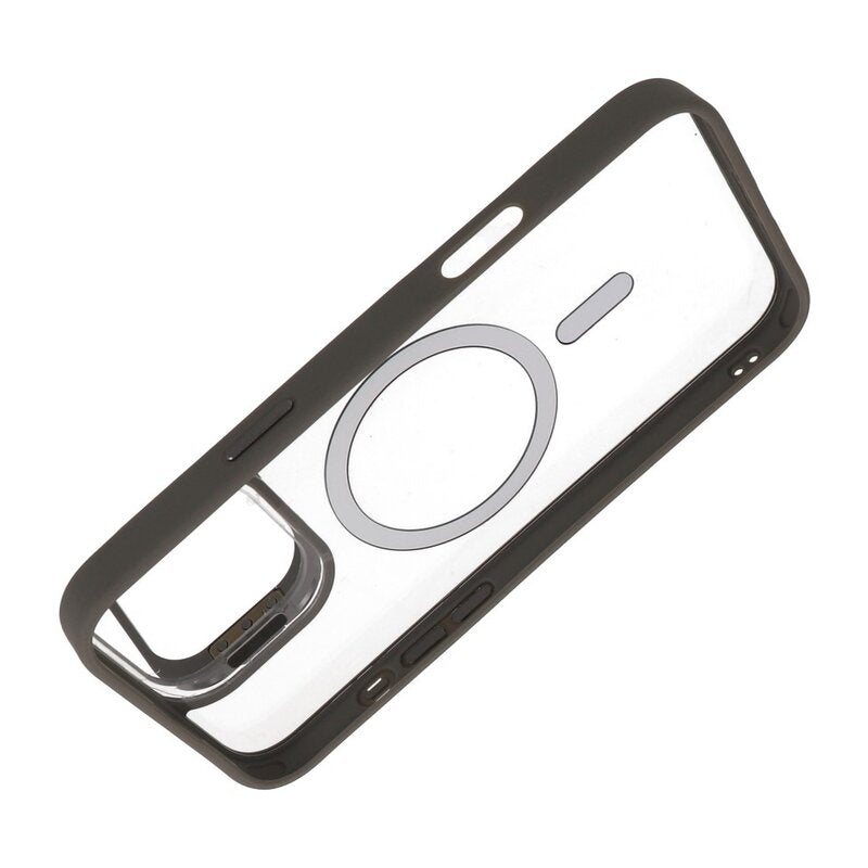 Magsafe Transparant - Camera Beschermer Case met Staande Functie voor iPhone 16 Grijs