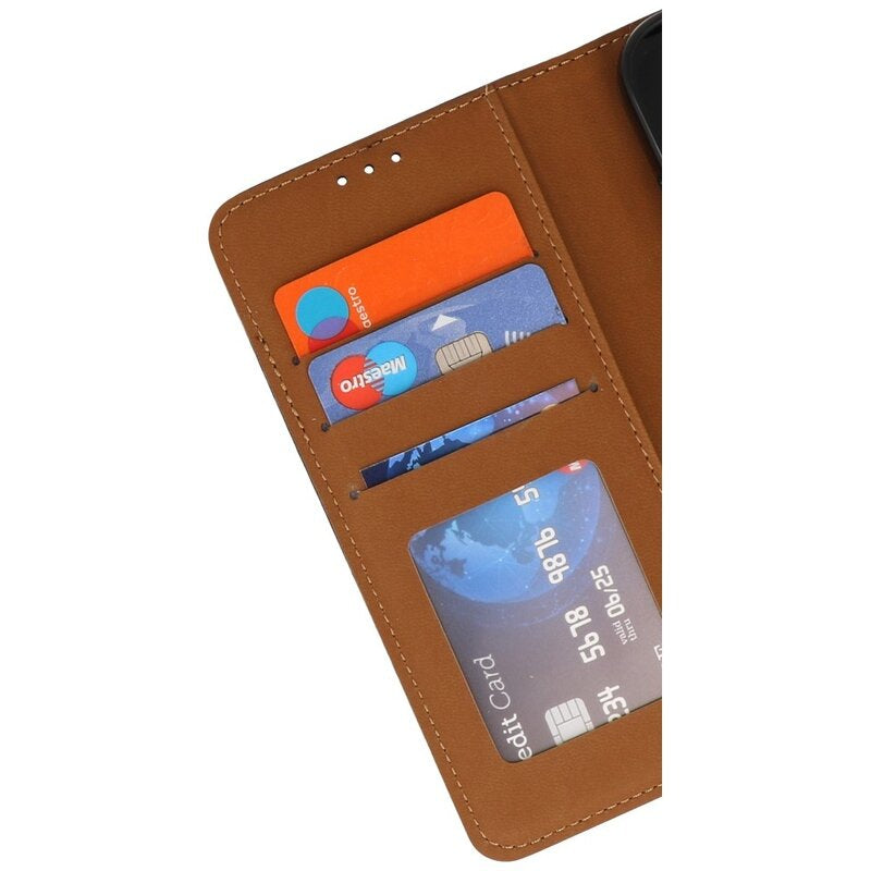 Bookstyle Wallet Cases Hoesje voor iPhone 16 Zwart