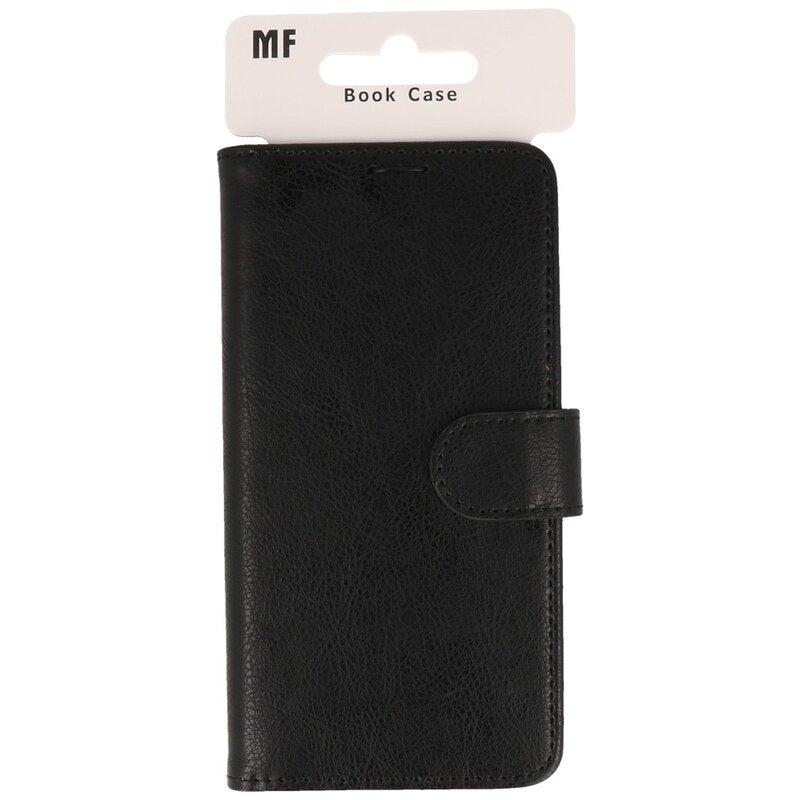 Bookstyle Wallet Cases Hoesje voor iPhone 16 Zwart
