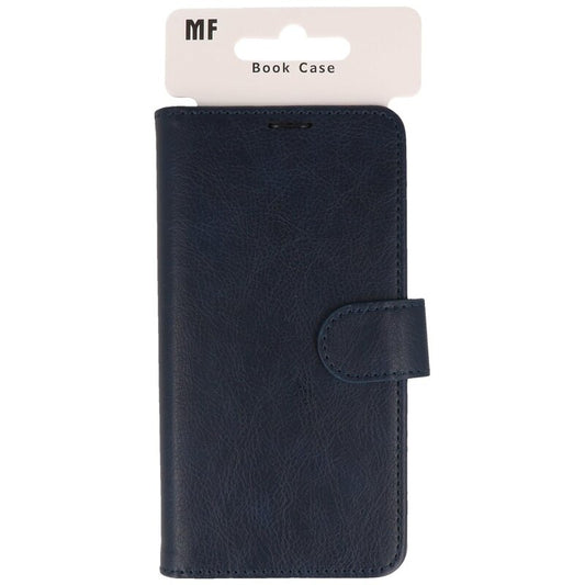 Bookstyle Wallet Cases Hoesje voor iPhone 16 Pro Navy