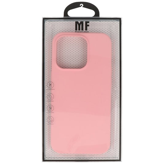 Fashion Backcover Telefoonhoesje - Color Hoesje - Geschikt voor iPhone 15 Pro Max - Roze