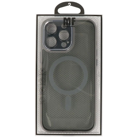 Magsafe Aluminium Camera Beschermer Hoesje voor iPhone 15 Pro Grijs