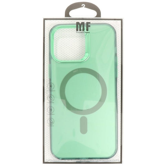 IMD Magnetic Fashion Color Hard Case voor iPhone 15 Pro Donker Groen