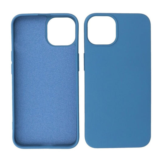 Fashion Backcover Telefoonhoesje - Color Hoesje - Geschikt voor iPhone 15 - Navy