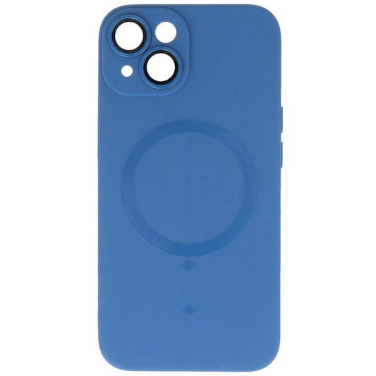 MagSafe Hoesje met Camera Beschermer voor iPhone 15 Navy