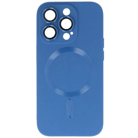MagSafe Hoesje met Camera Beschermer voor iPhone 14 Pro Max Navy