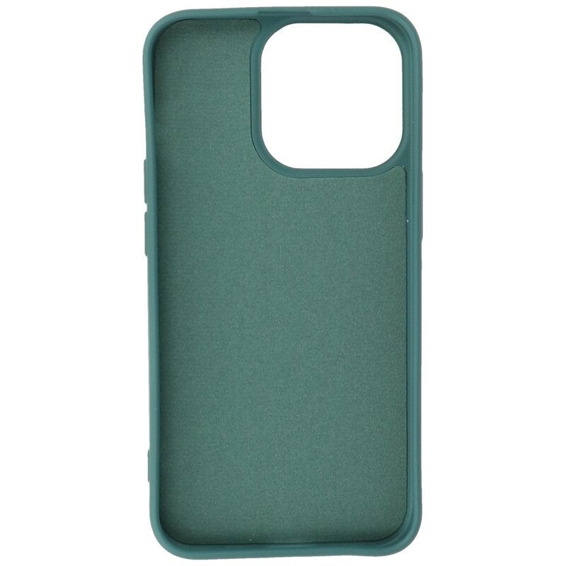 Fashion Color TPU Hoesje iPhone 14 Pro Max Donker Groen