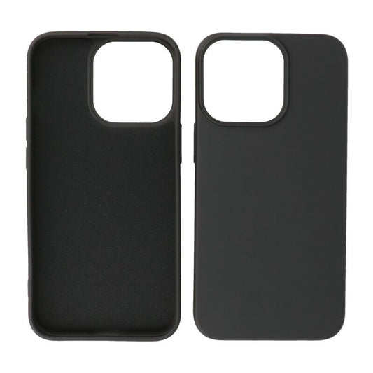 Fashion Color TPU Hoesje iPhone 14 Pro Max Zwart